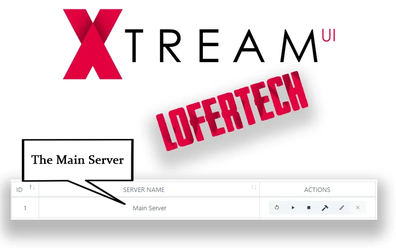 Xtream UI admin