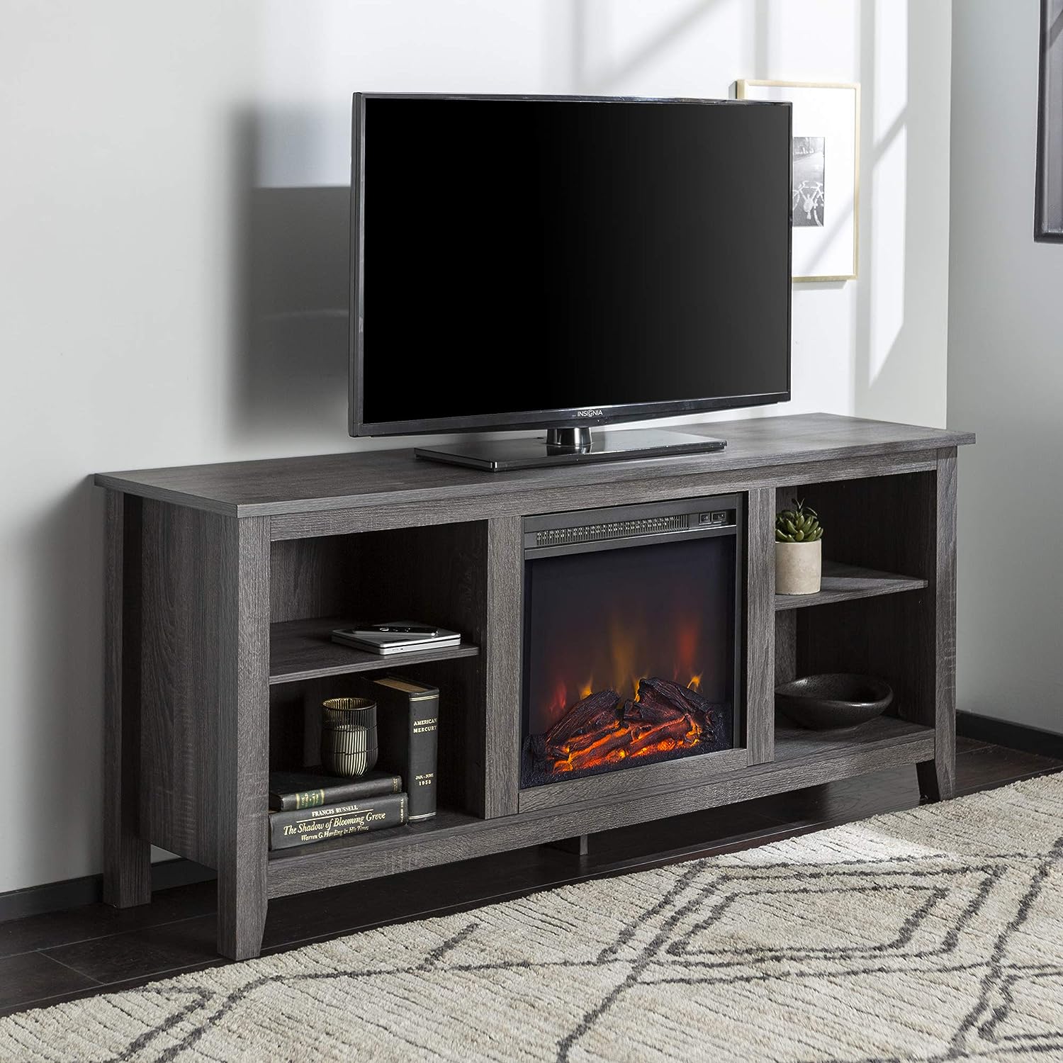 Wall Mount Tv Stand With Fireplace