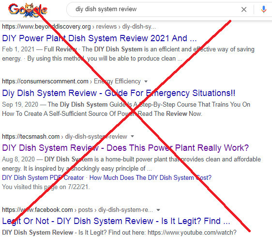DIY Dish System Plans Reviews