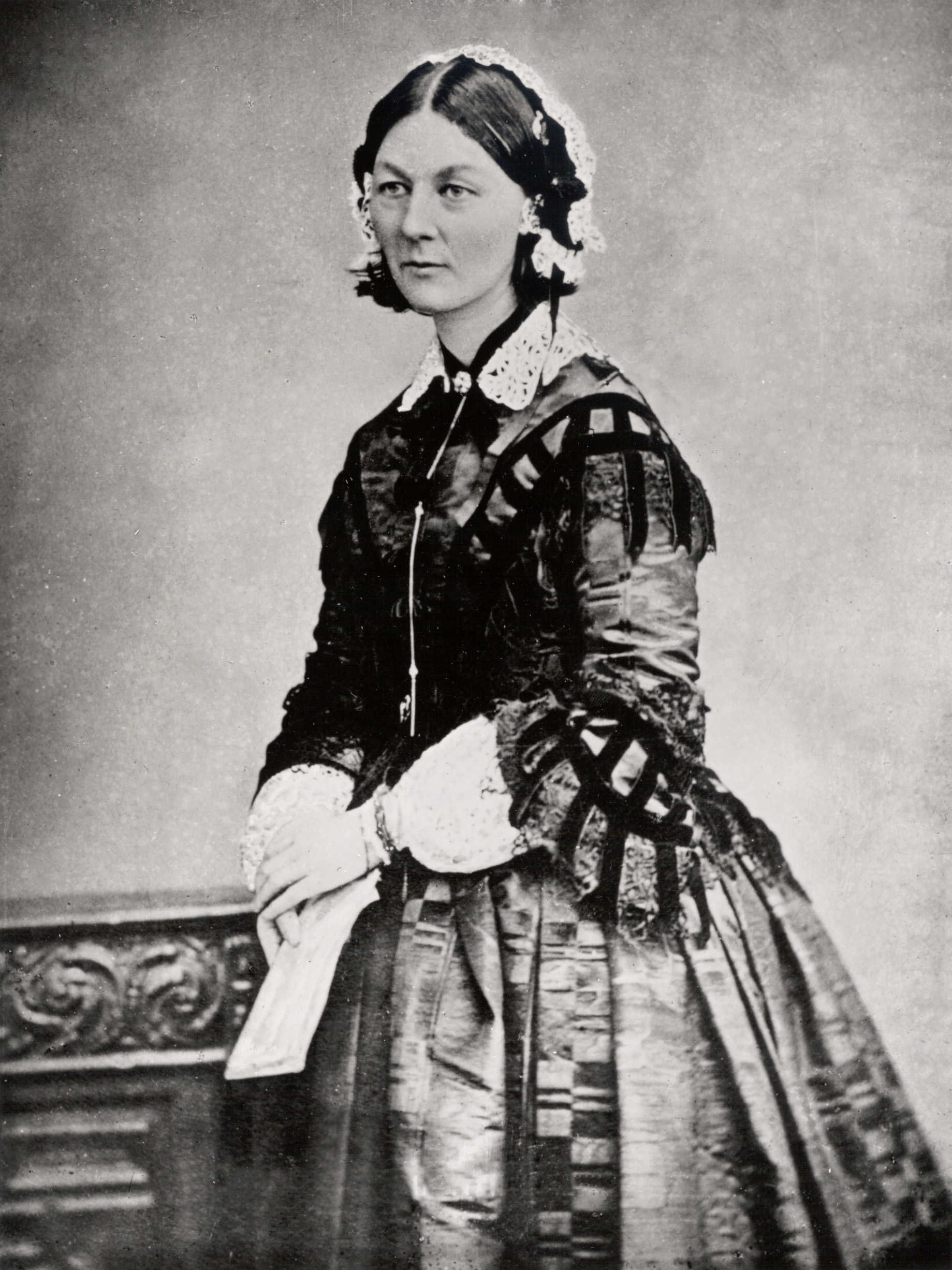Florence Nightingale, around 1860.