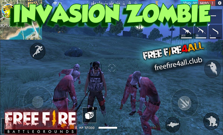 invasión zombie