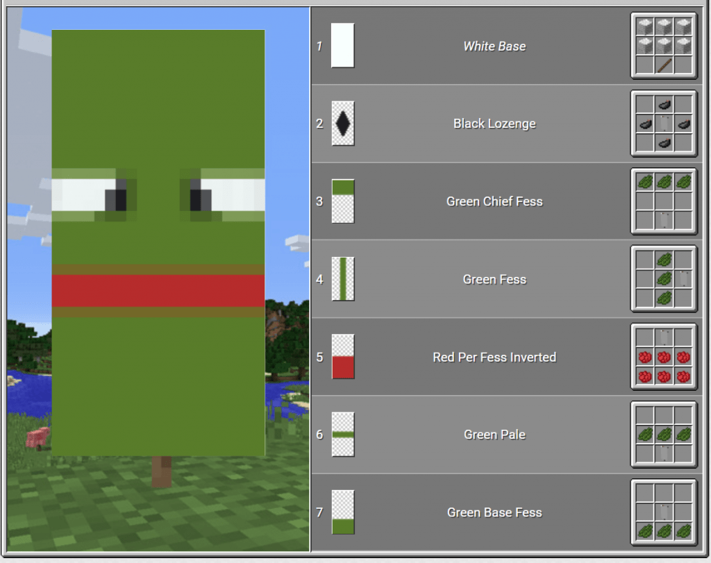 pepe the frog best banners minecraft