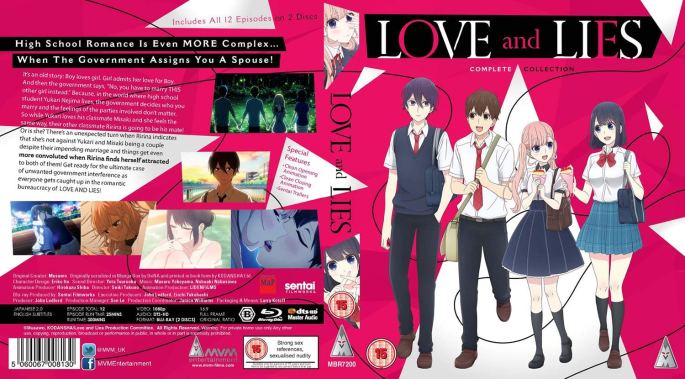 Love and Lies MVM Entertainment Blu Ray cover
