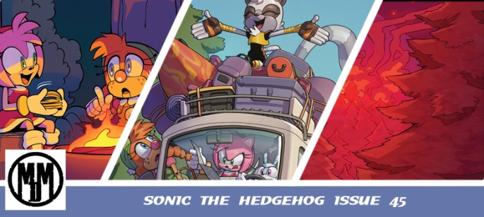 IDW Sonic the Hedgehog Issue 45 comic review header