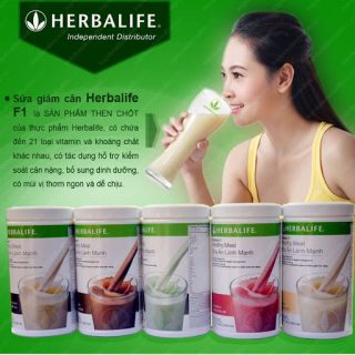 Sữa giảm cân Herbalife Healthy Meal F1