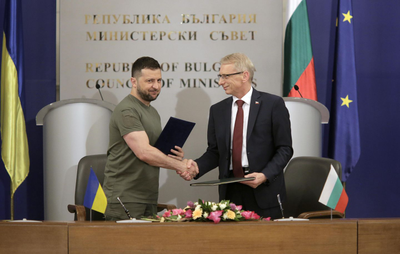Zelenskyy visits Bulgaria and draws support for Kyiv's NATO membership bid