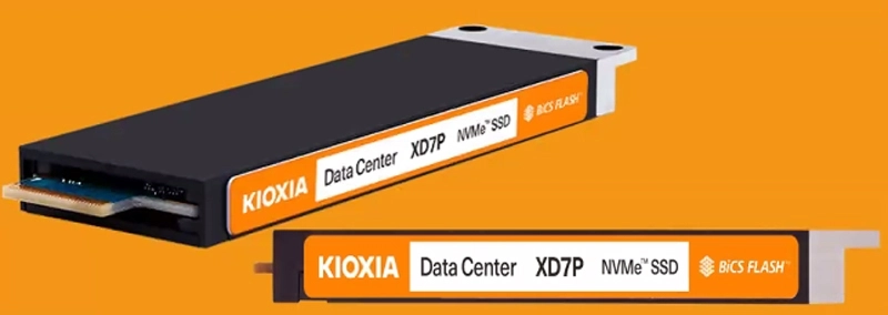 Kioxia releases endurance TLC SSD for data center: Maximum capacity 7.7TB