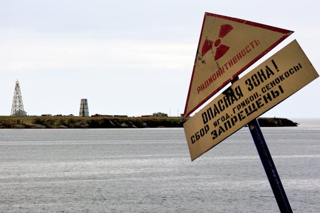 The arctic island of Novaya Zemlya was the site of 132 Soviet nuclear weapons tests for 40 years. President Putin has ordered that the site be ready to resume nuclear explosive testing if so ordered.