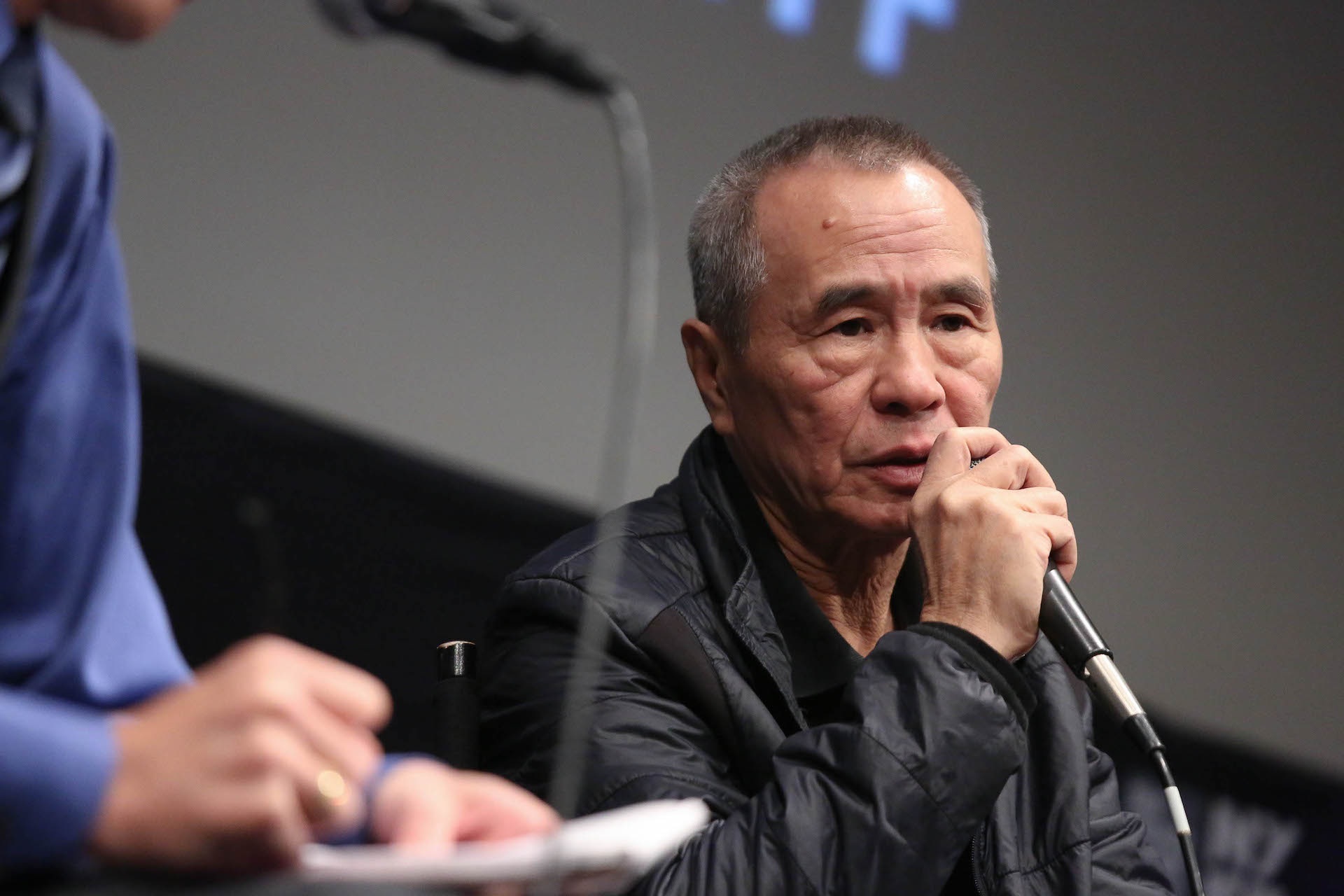 NEW YORK, NY - OCTOBER 10:  Taiwanese filmmaker Hou Hsiao-Hsien attends On Cinema: Hou Hsiao-Hsien during the 53rd New York Film Festival at The Film Society of Lincoln Center, Walter Reade Theatre on October 10, 2015 in New York City.  (Photo by Rob Kim/Getty Images)