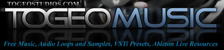 Togeo Studios - Free Music, Audio Loops and Samples, VSTi Presets, Ableton Live Resources, Forum.