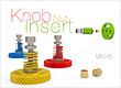 Knob for Insert Nut M4 H5